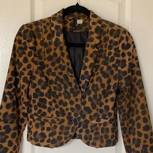 Animal print jacket